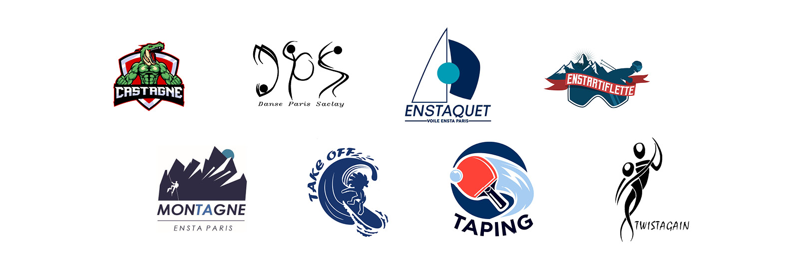 Logos associations sportives 2023
