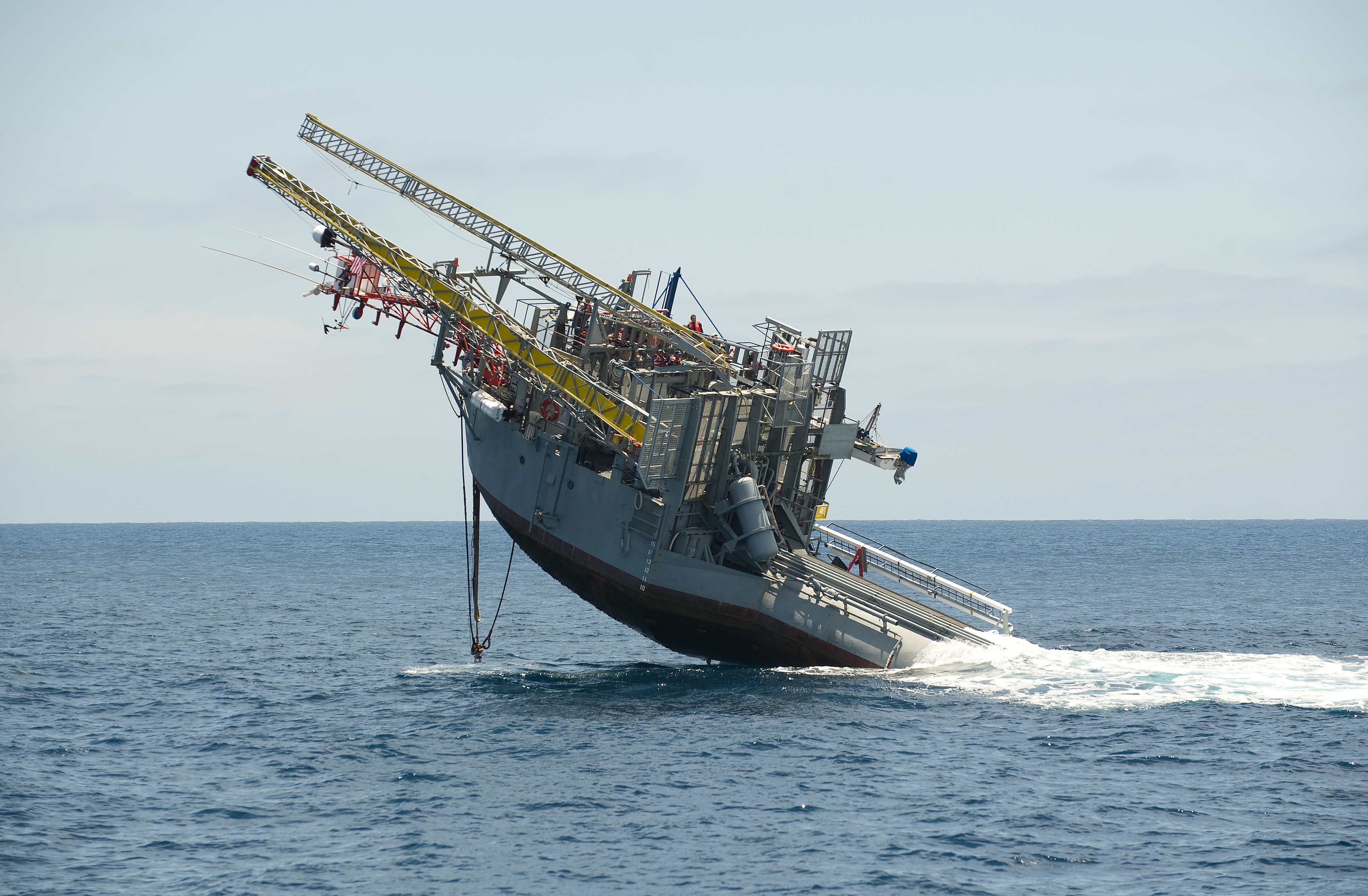 Le RV Flip, précurseur du Polar Pod