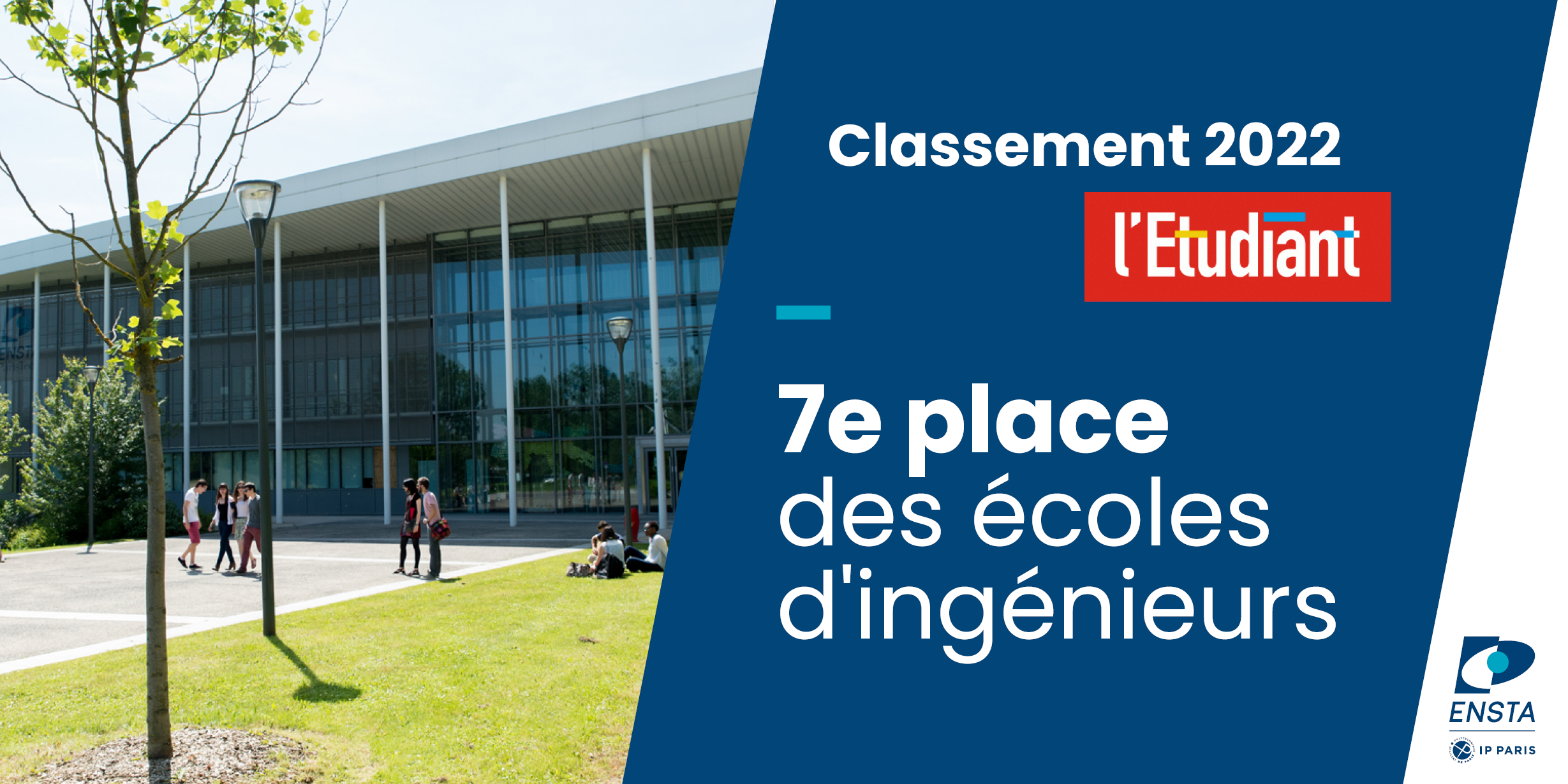 ENSTA Paris 7e du classement de L'Étudiant
