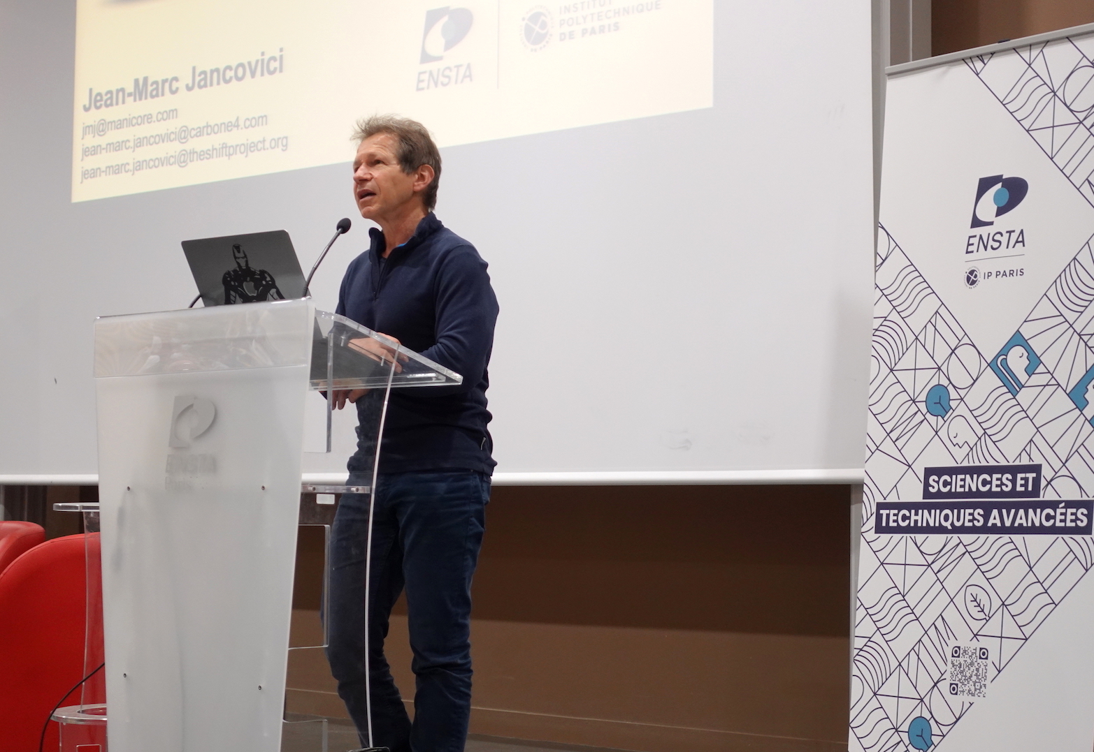 Jean-Marc Jancovici invité d'ENSTA Paris