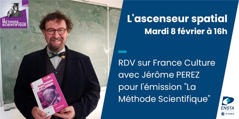 Jérôme Perez et l'ascenseur spatial