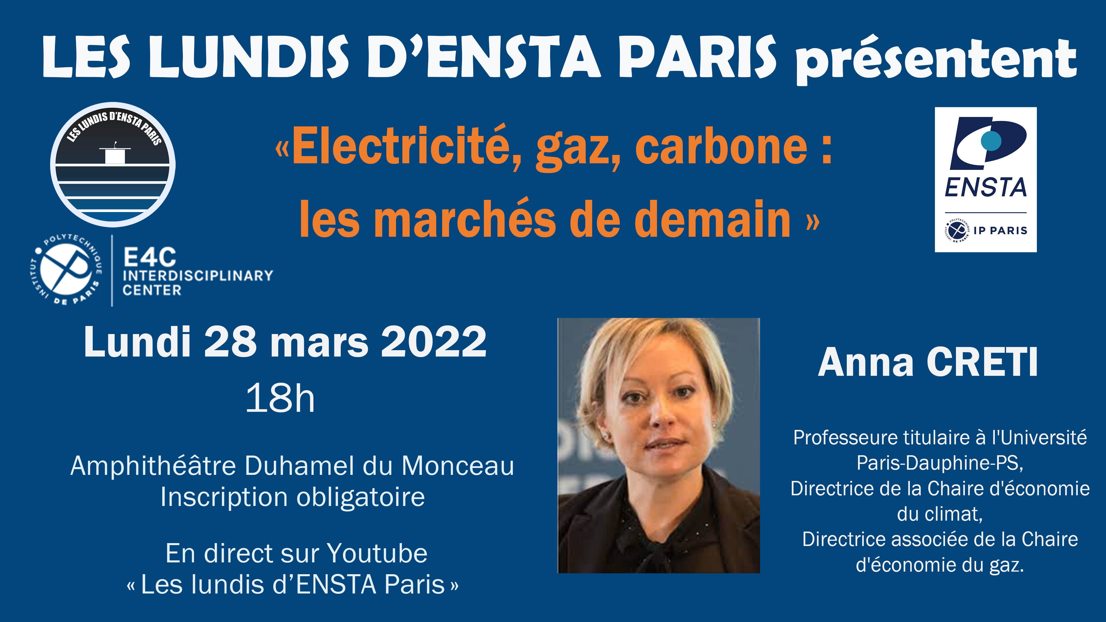 Conférence Lundis d'ENSTA Paris