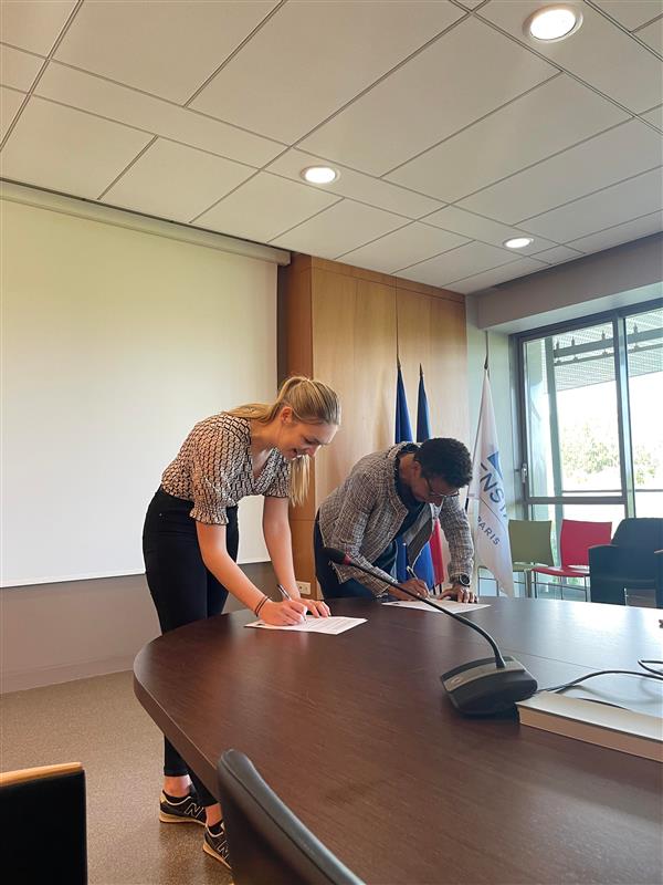 Signature de la charte Transition écologique ENSTA Paris