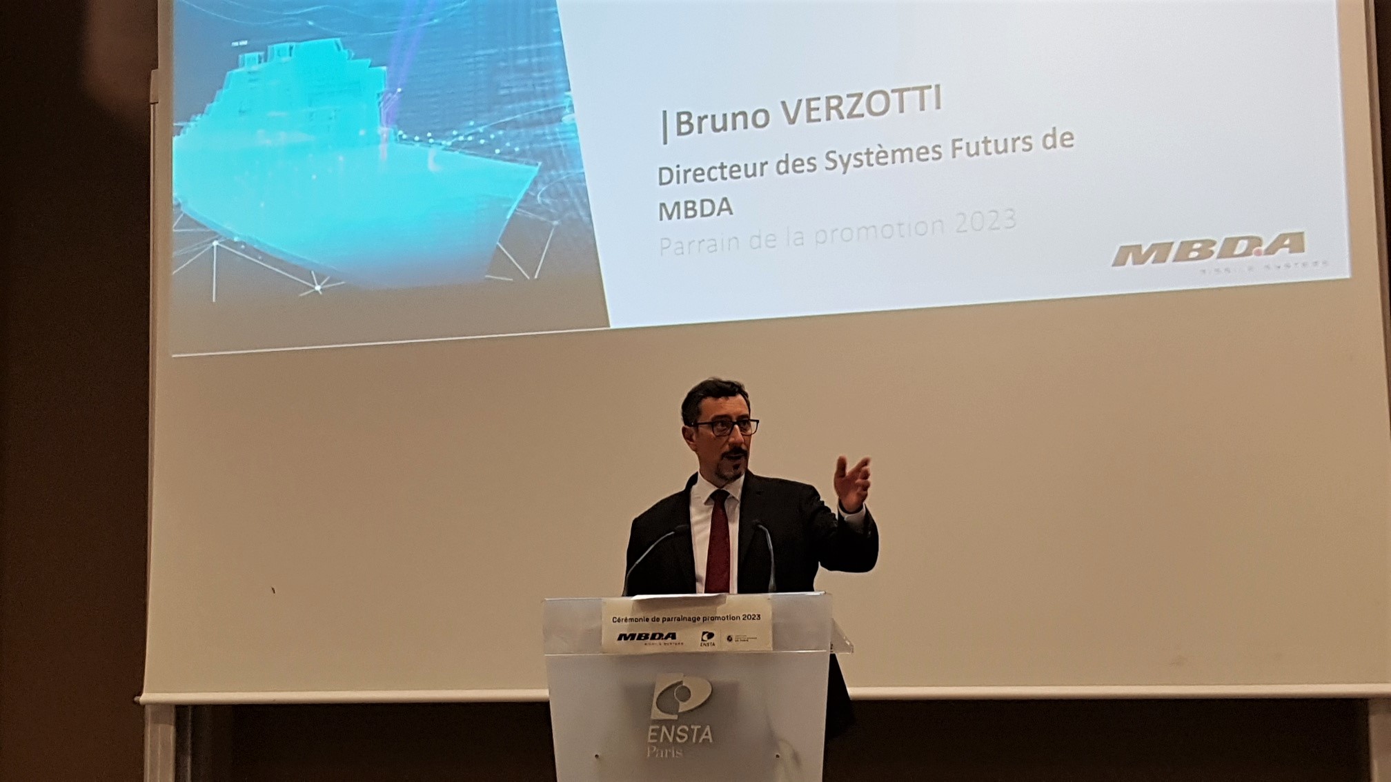 Bruno Verzotti, directeur des systèmes futurs de MBDA