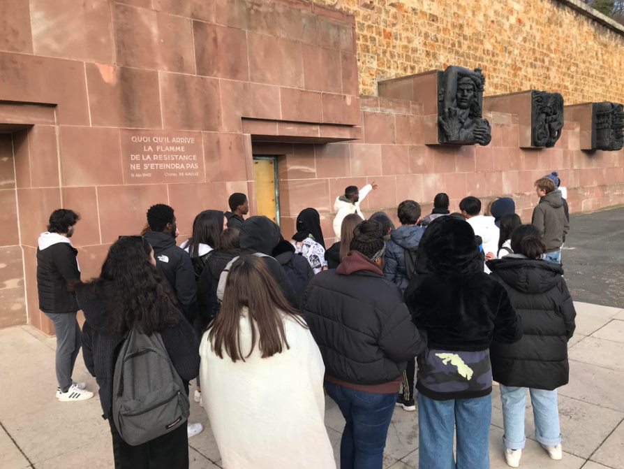 Visite de la Cordée de la réussite ENSTA Paris au Mont-Valérien