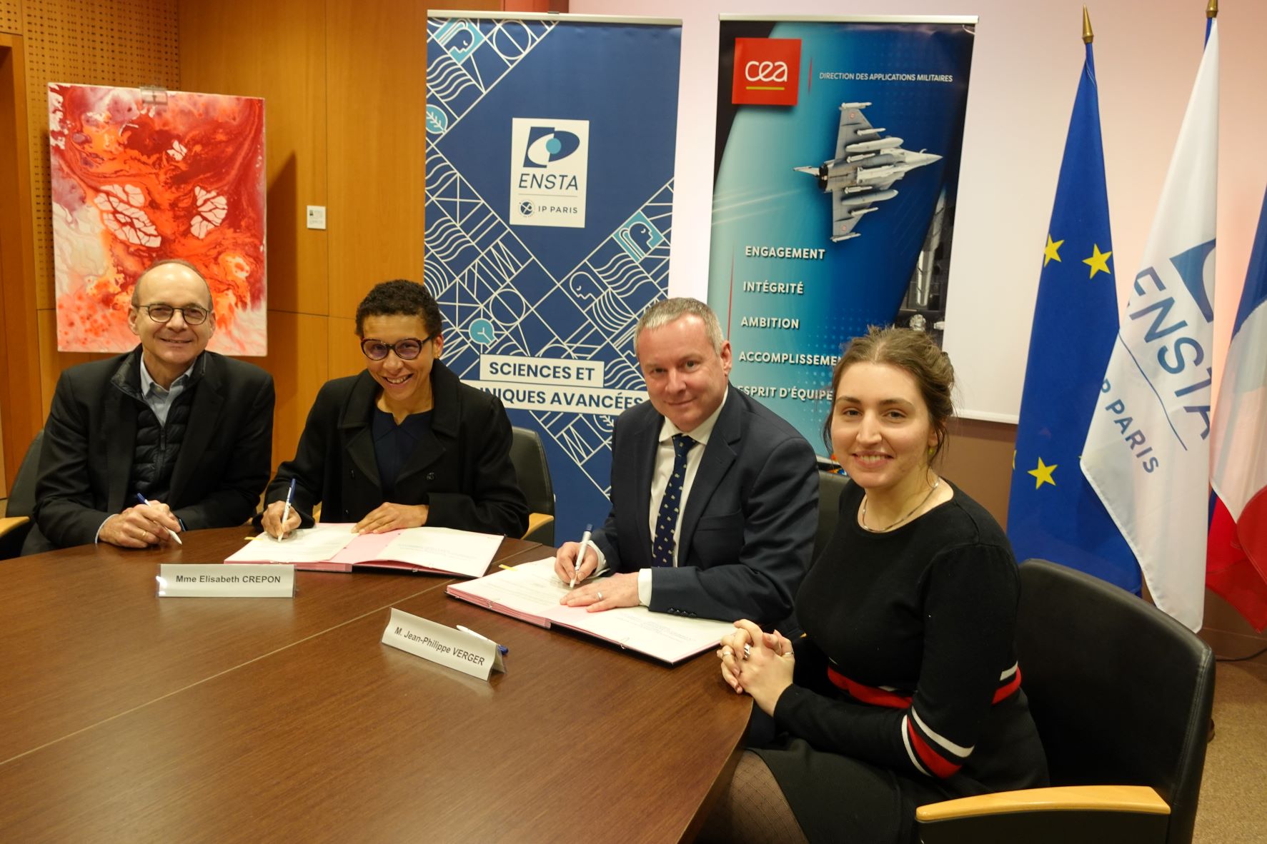 Signature d’un partenariat Marque Employeur entre ENSTA Paris et le CEA DAM