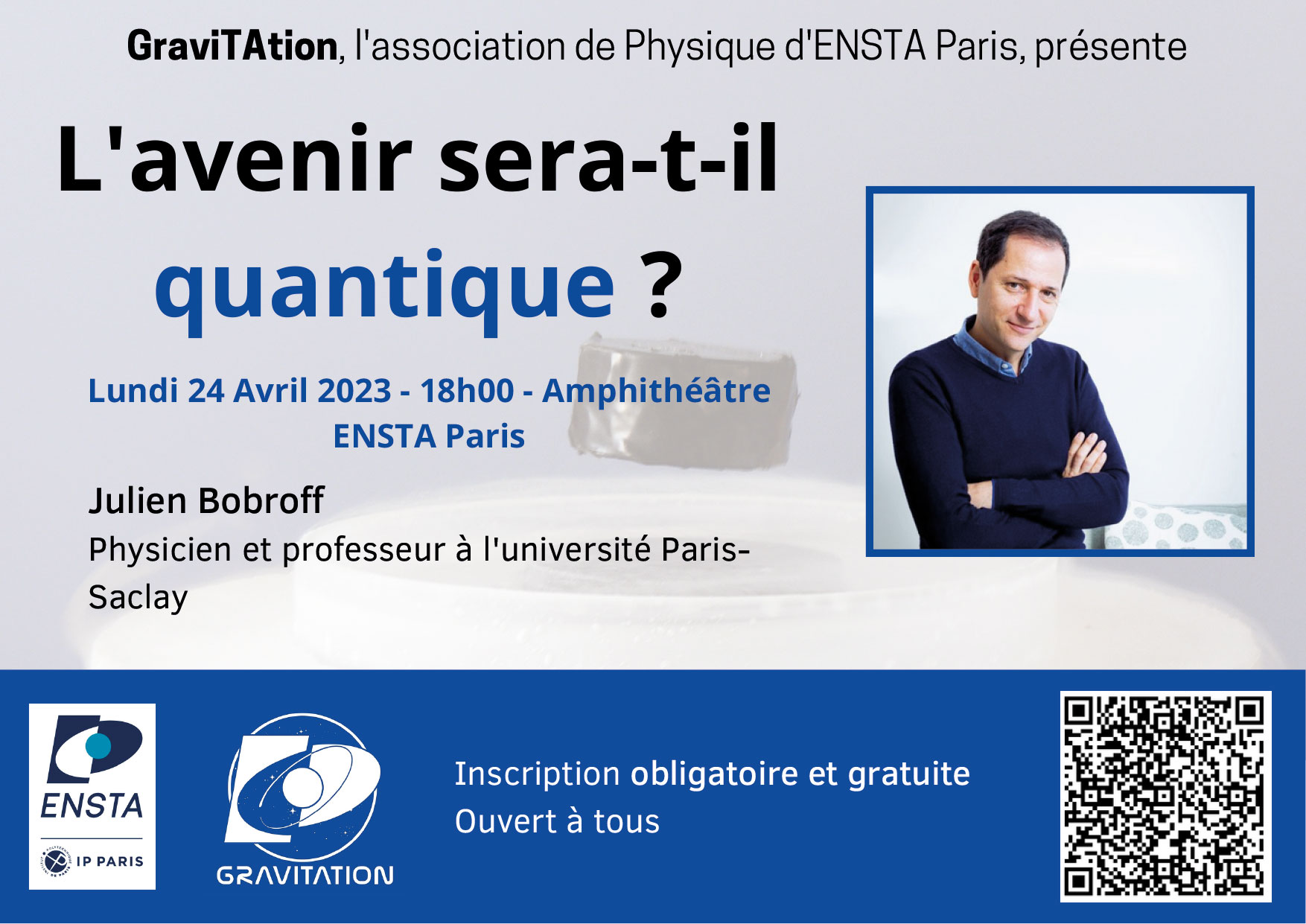 Conférence Julien Bobroff