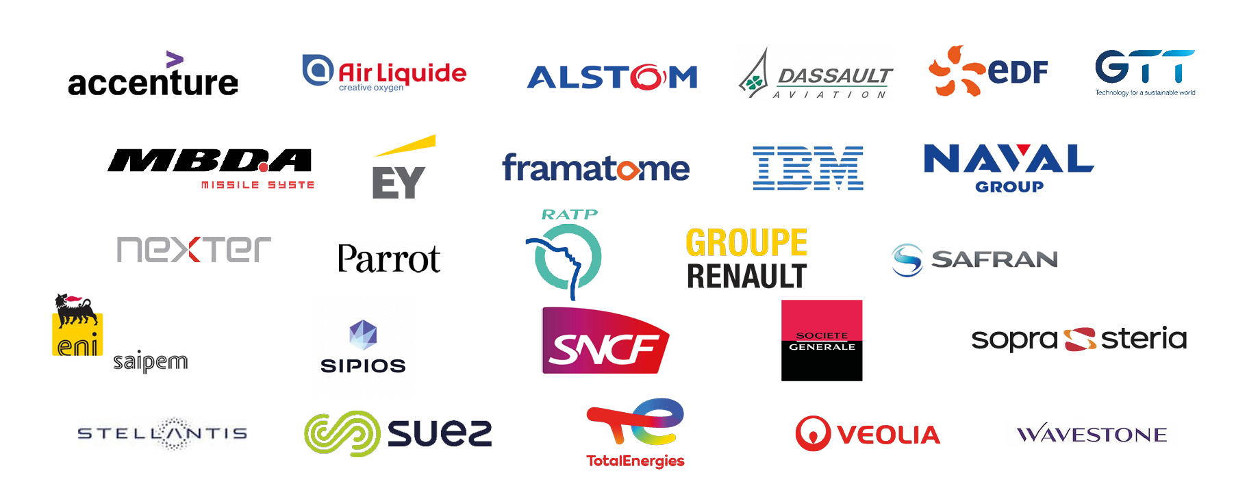 Logos entreprises impliquées