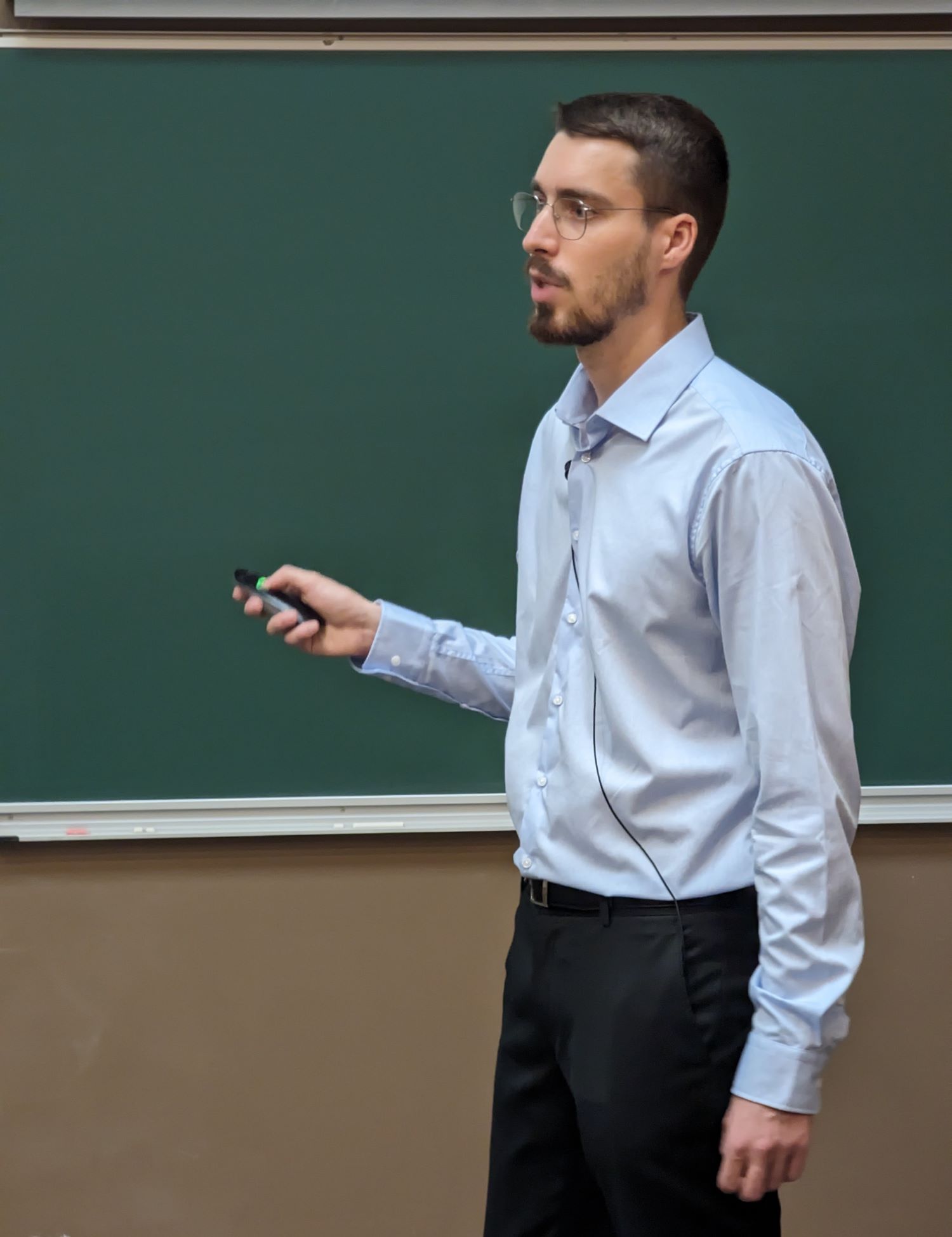 Jean-François Fritsch lors de sa soutenance de thèse à ENSTA Paris le 20 juin 2023