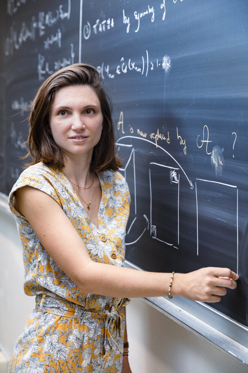 Margaux Zaffran, diplômée d'ENSTA Paris lauréate du prix Jeunes Talents France L’Oréal-UNESCO Pour les femmes et la Science. Crédit : Clémence Losfeld