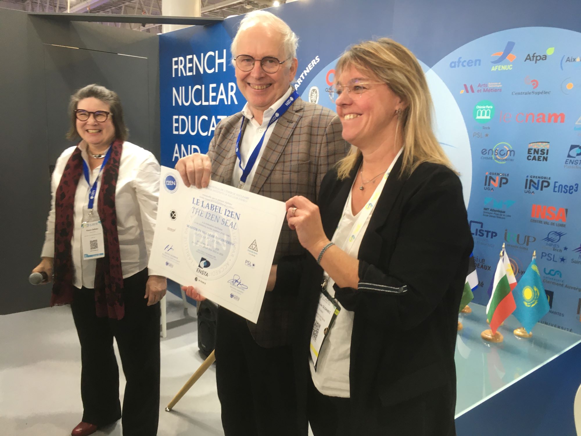Le parcours « Nuclear Plant Design » reçoit le label d’excellence de l’I2EN