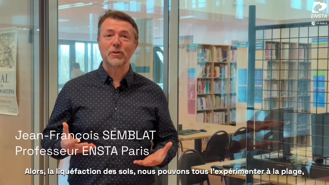 Jean-François Semblat, professeur ENSTA Paris