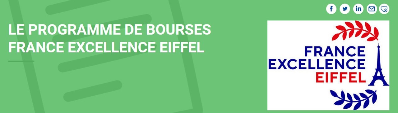 Le programme de bourses France Excellence Eiffel