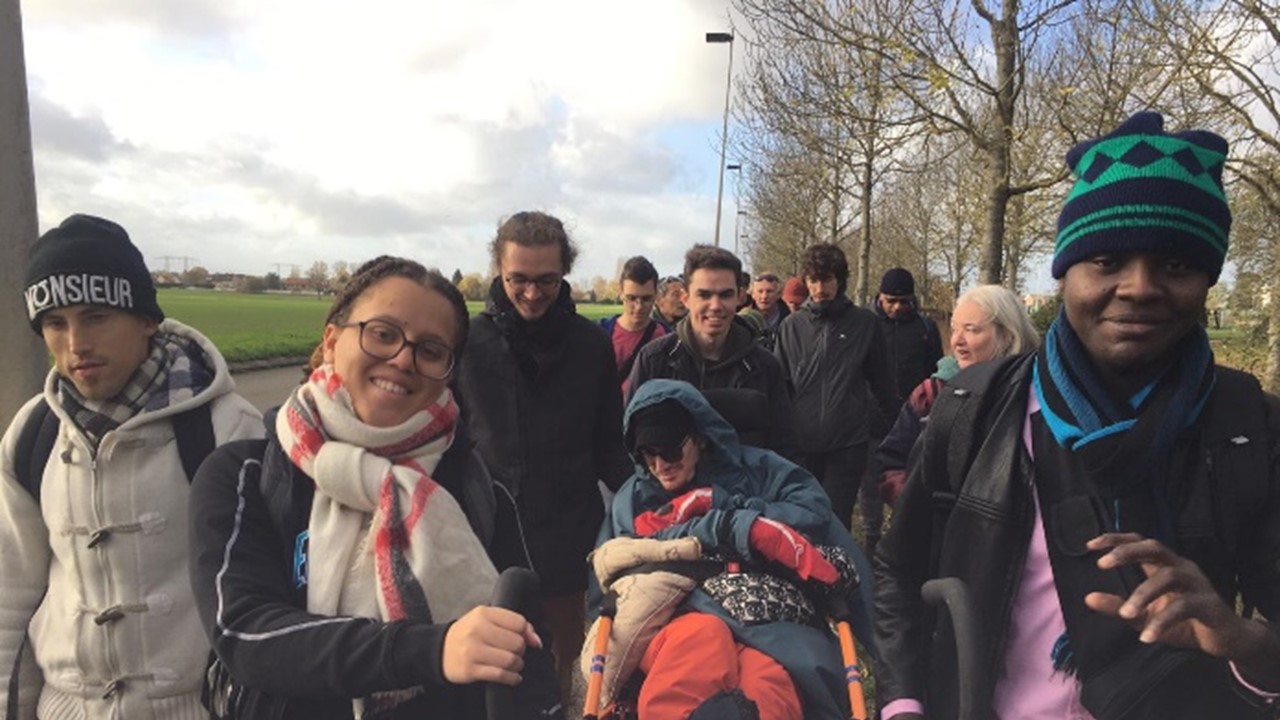 Ulrich Junior pendant son engagement citoyen au sein d'ENSTA Paris 