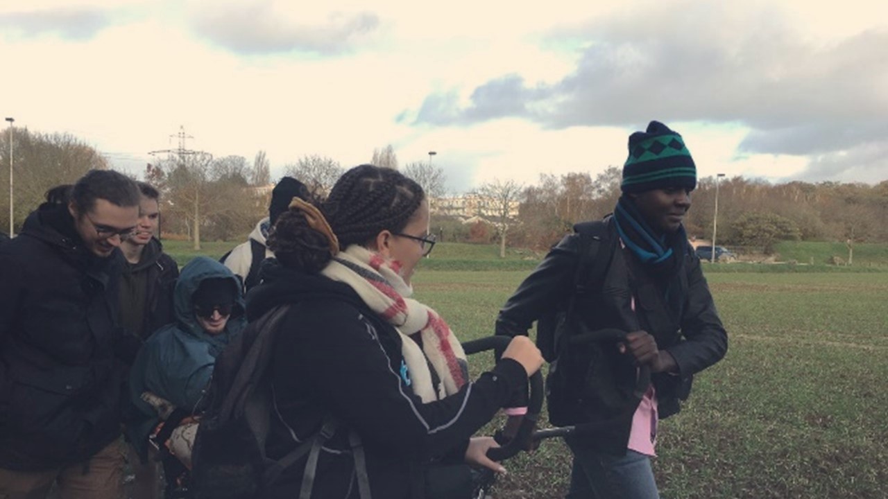 Ulrich Junior pendant son engagement citoyen