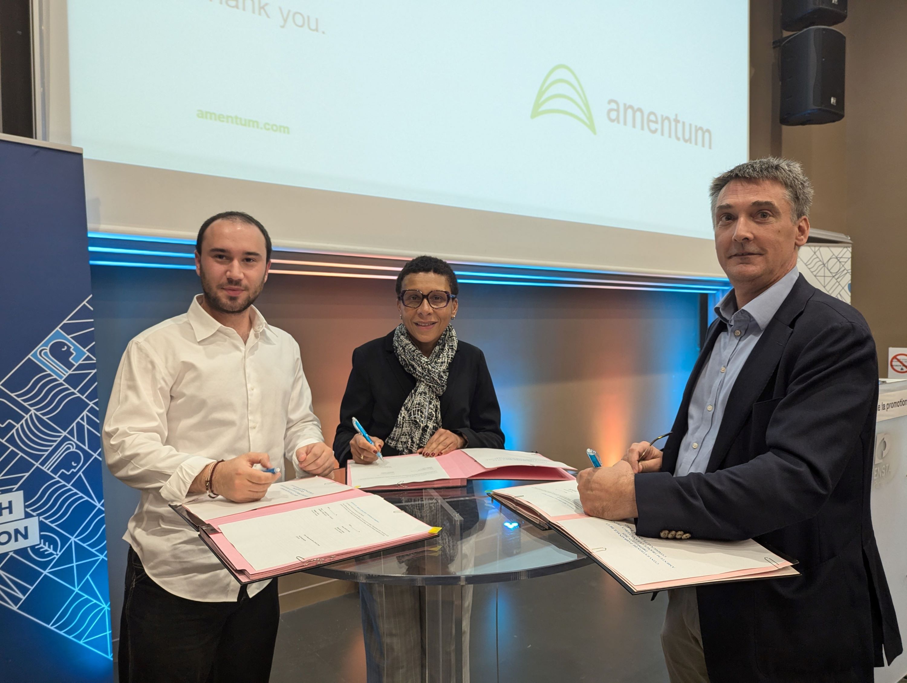 Signature convention de parrainage promo 2025 Amentum