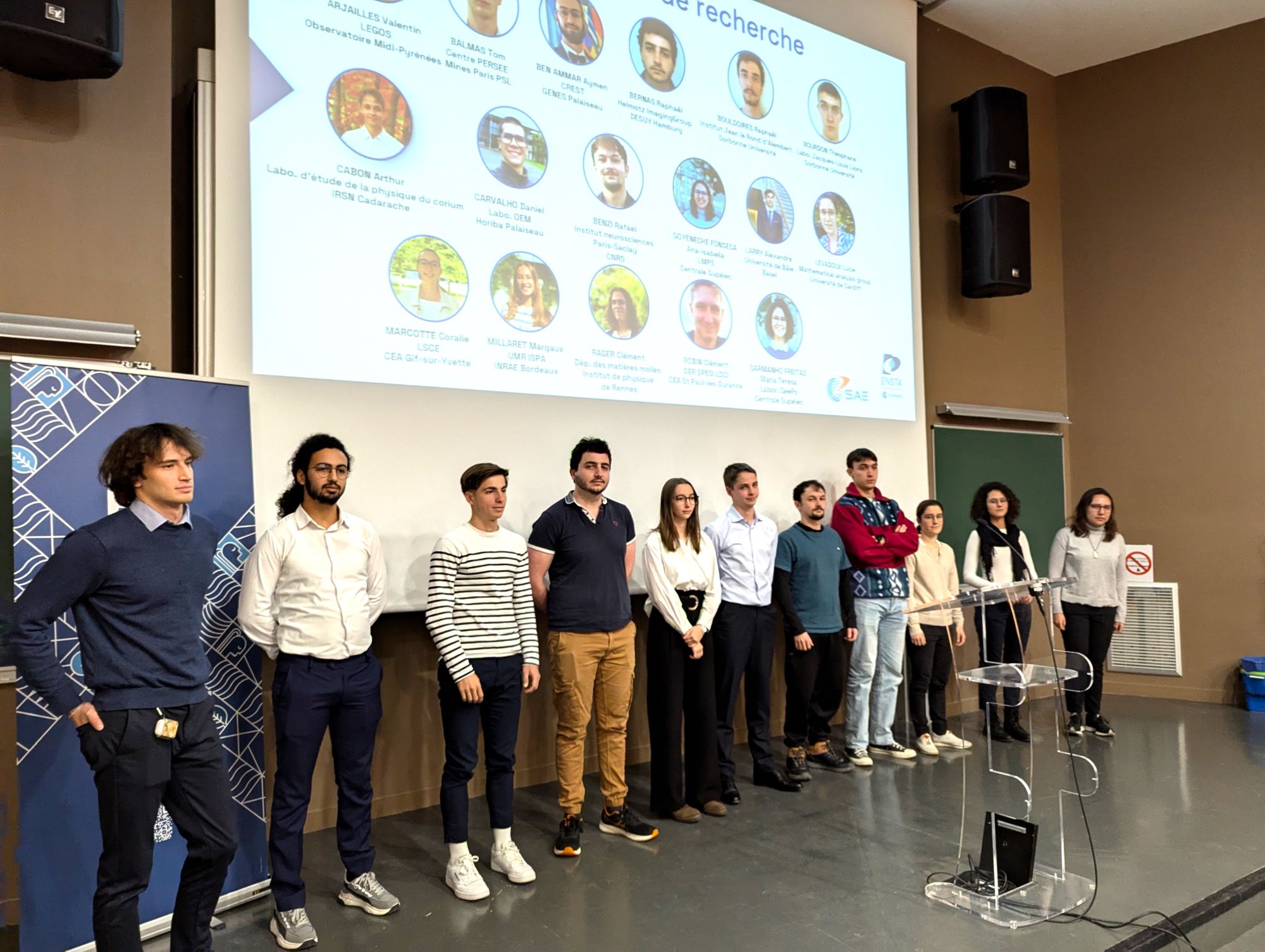 Les candidats et candidates au titre de meilleur projet de recherche 2024