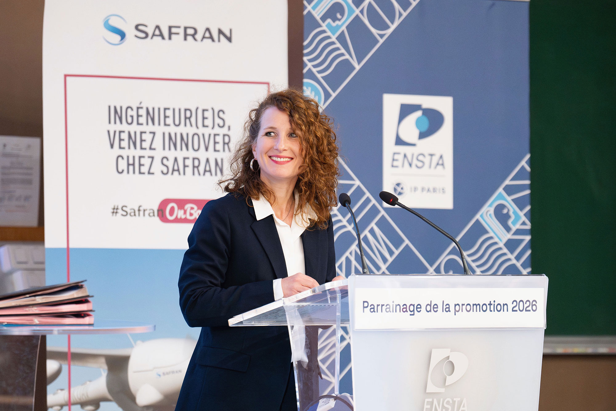 Sandrine Paulic-Dumont, directrice transformation digitale et progrès chez Safran Electronic & Defense