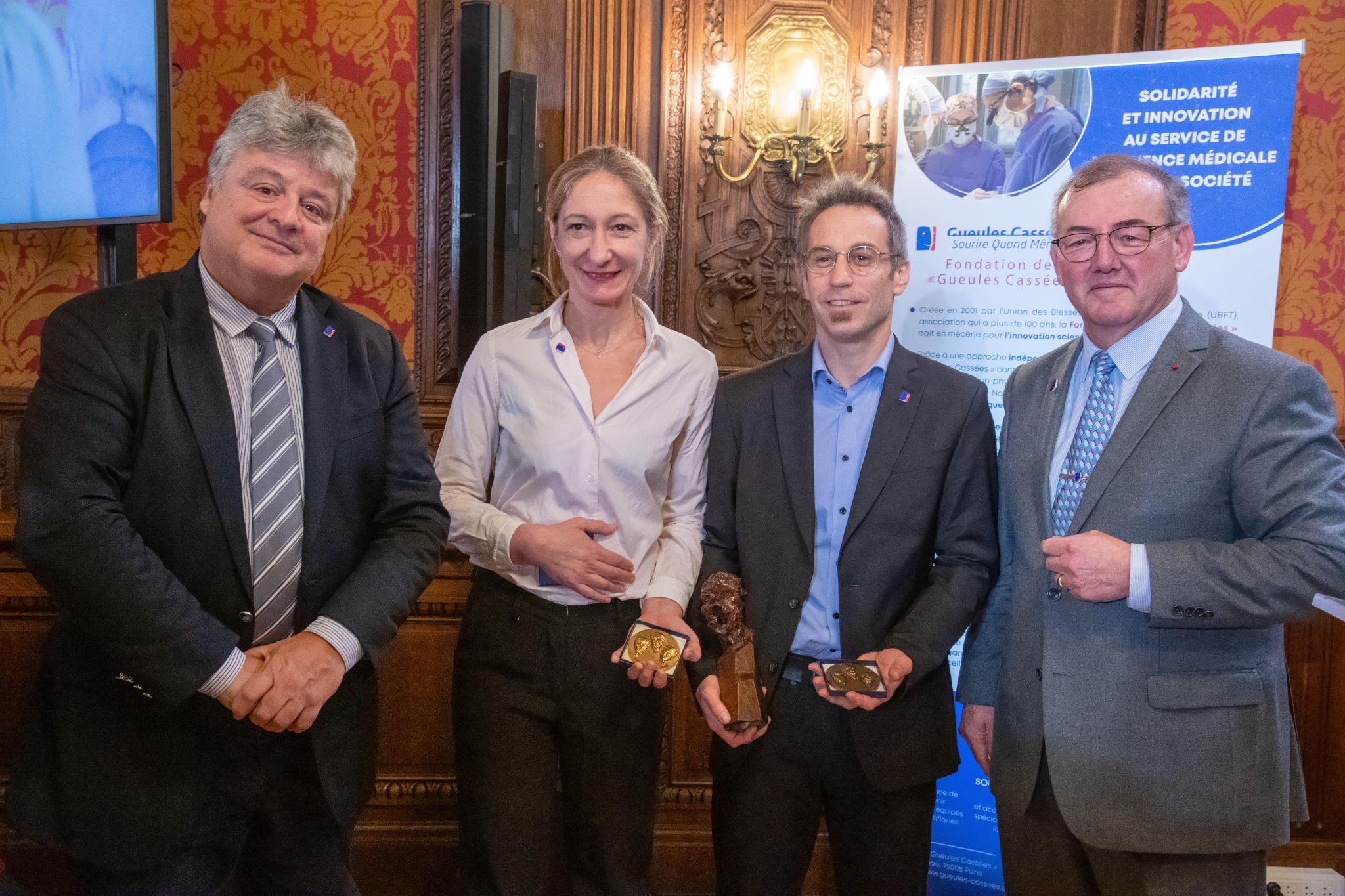 Remise du prix de la Fondation des Gueules Cassées