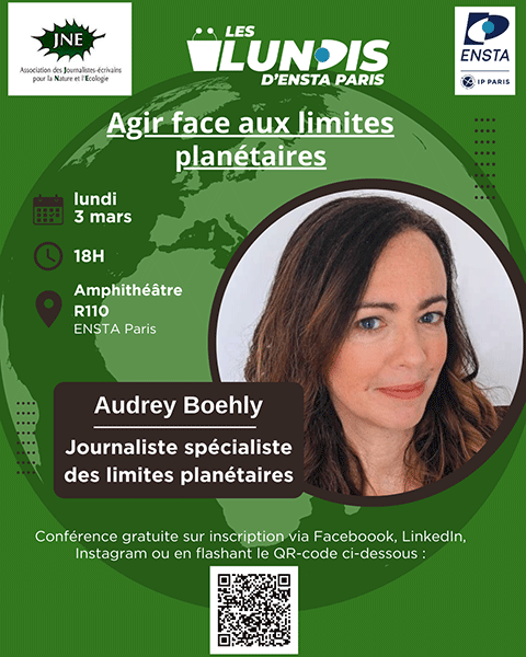 Conférence Lundis d'ENSTA Paris - Audrey Boehly