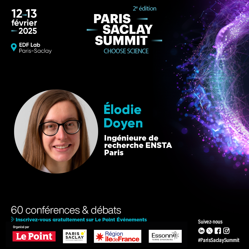 Elodie Doyen ingénieure de recherche ENSTA