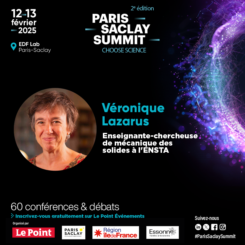 Véronique Lazarus au Paris Saclay Summit 2025
