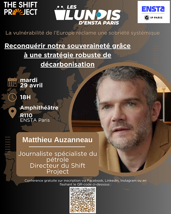 Conférence Matthieu Auzanneau
