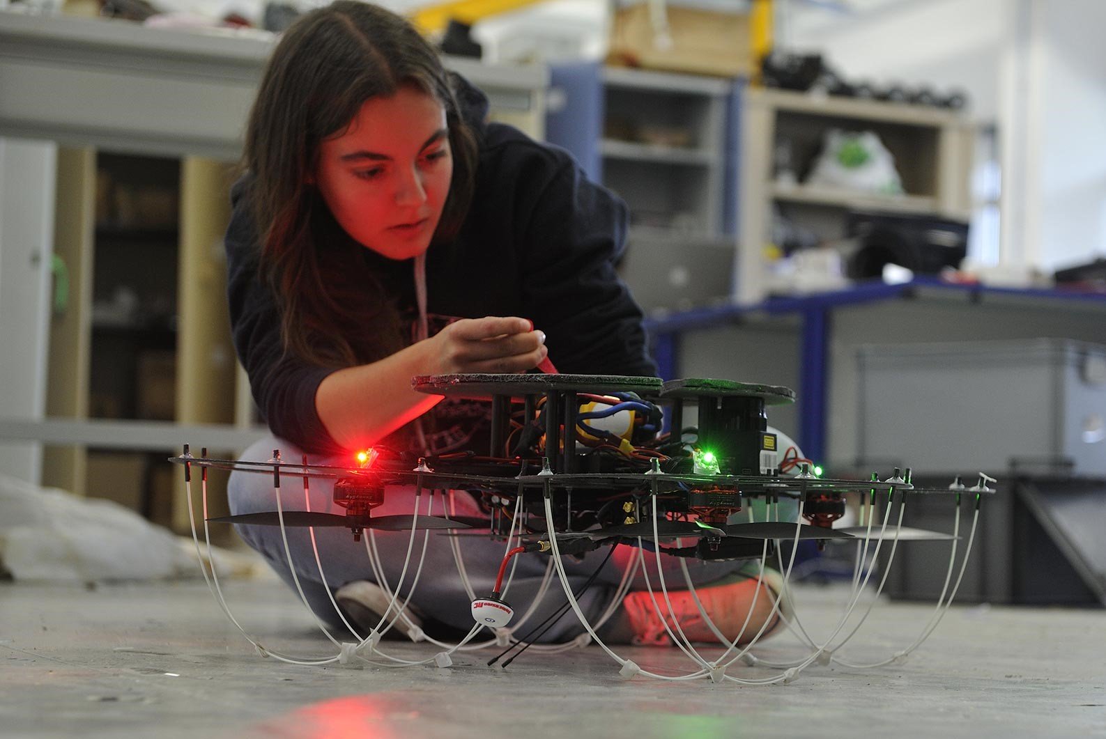 Projet robotique sur le campus de Brest de l'ENSTA